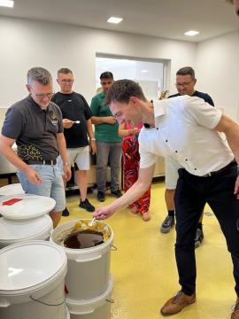 Obisk iz pobratenih občin Trstenik in Novigrad 3